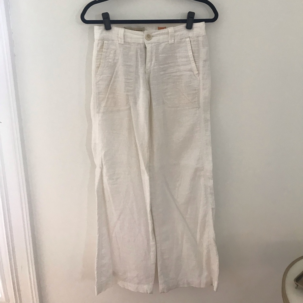 Linen Wide Leg Pants